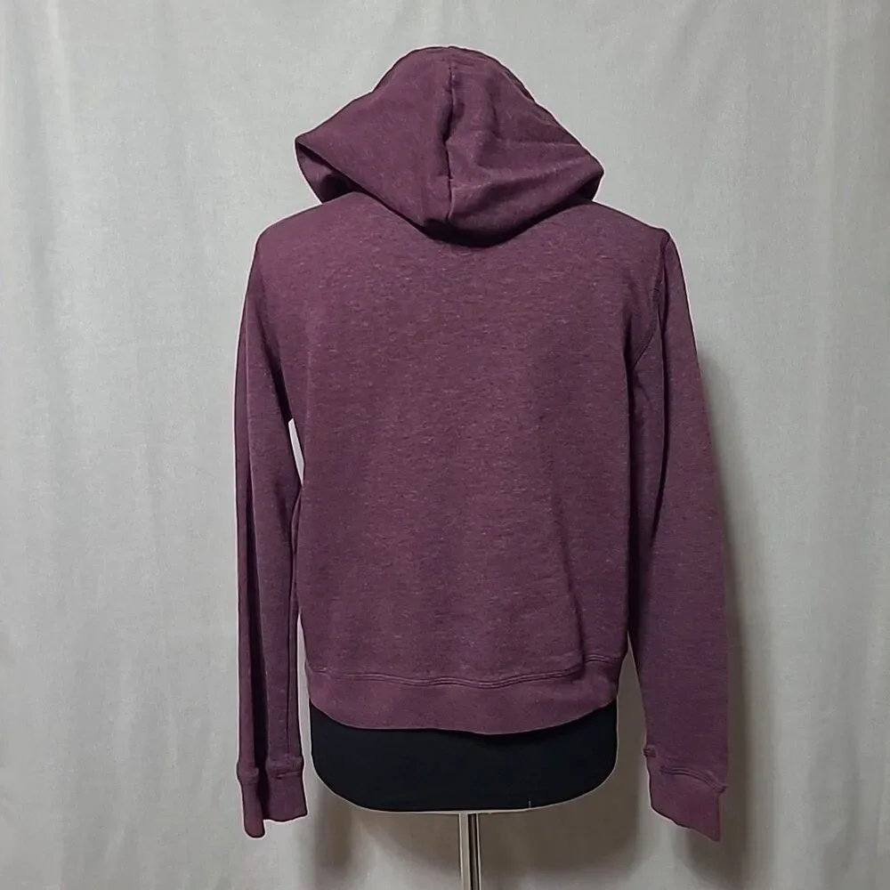 Aeropostale Hoodie Womens Size Small Cotton Blend New York Purple